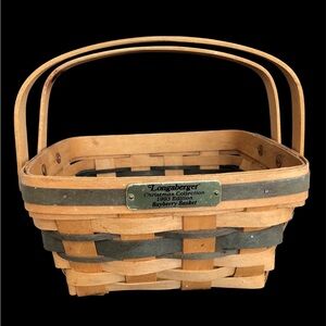 Vintage Longaberger Christmas Collection 1993 Edition Bayberry Basket